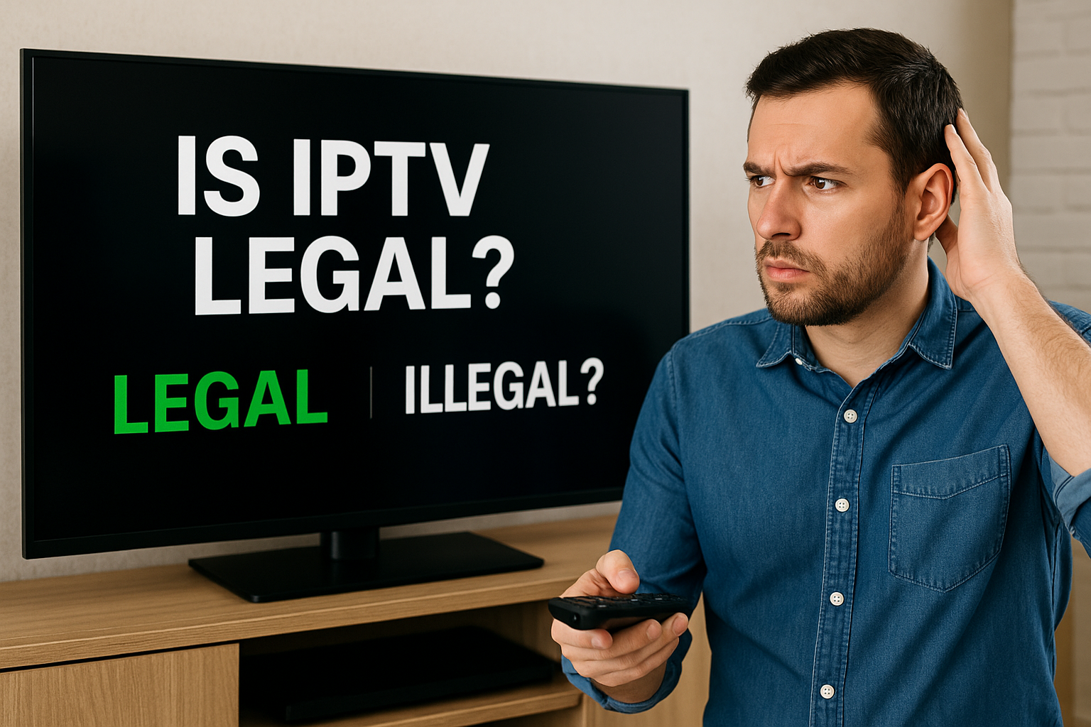 Is IPTV legal? UK user questioning IPTV legality