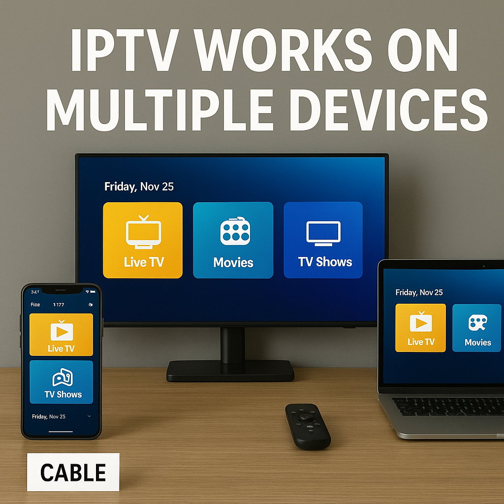 iptv works on multiple devices uk