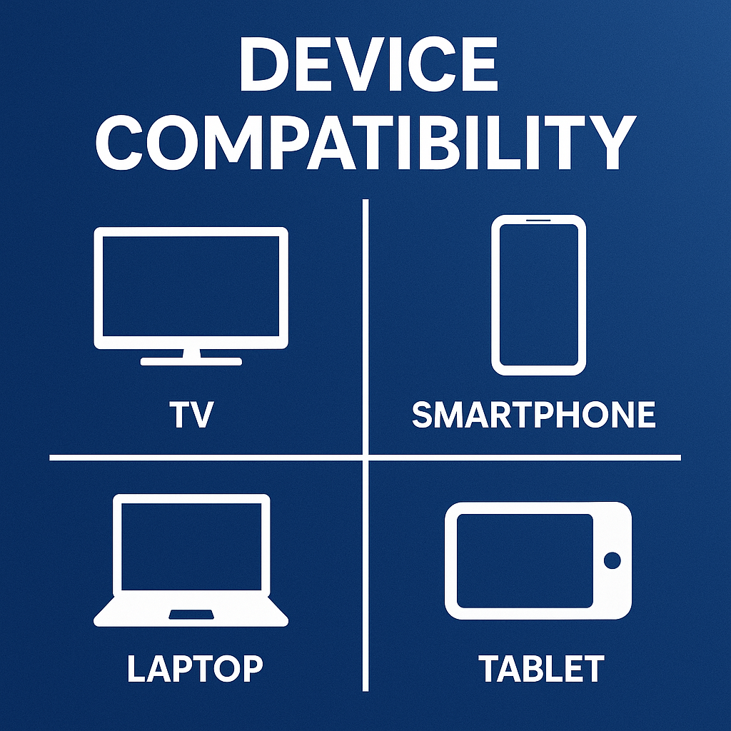 Device compatibility for IPTV apps in 2025